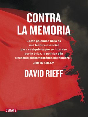 cover image of Contra la memoria